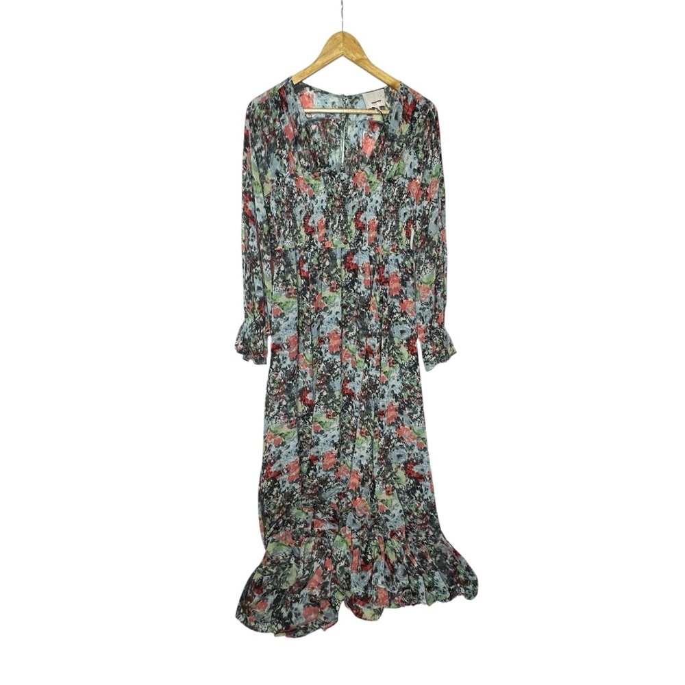 NWOT Cinq a Cept Leigh Floral Maxi Dress 8 - Picture 4 of 16